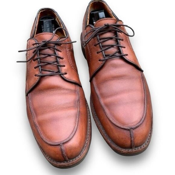 Allen Edmonds Handcrafted Brown Leather Shoes Business Casual Made in USA size 9 - Picture 6 of 15